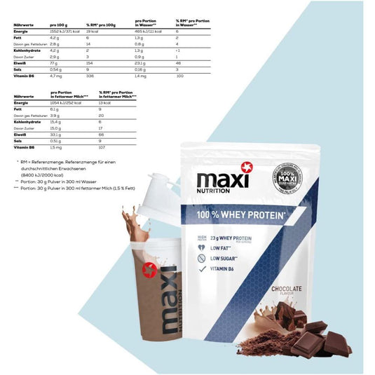 ماكسي نيوتريشن 100% واي بروتين 390 جرام - MaxiNutrition 100% WHEY PROTEIN 390 gm