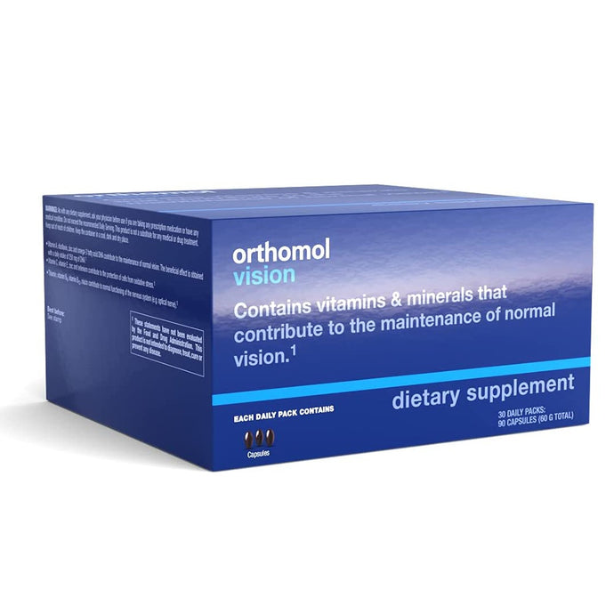 أورثومول فيتامينات للعين 30 جرعة - Orthomol Vision Capsules 30 Doses - GermanVit - Saudi arabia