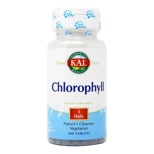 كلوروفيل 100 قرص - KAL Chlorophyll 100 Tabs - GermanVit - Saudi arabia