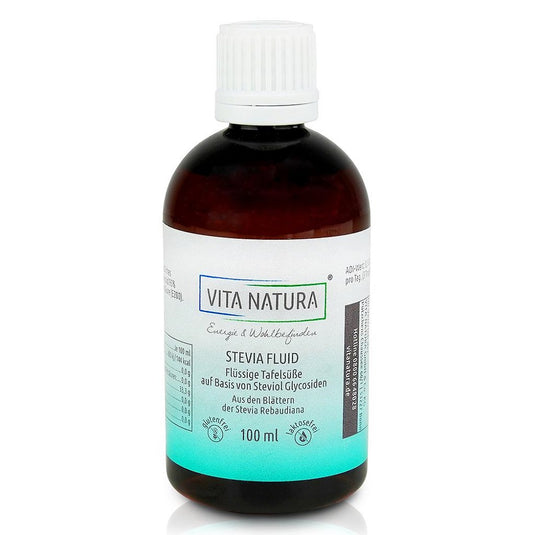 ستيفيا سائل  100 مل - VITA NATURA Stevia Fluid dropper bottle 100 ml - GermanVit - Saudi arabia